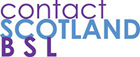 Contact Scotland BSL logo